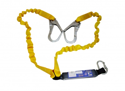 Double safety lanyard with shock absorber EASY STOP